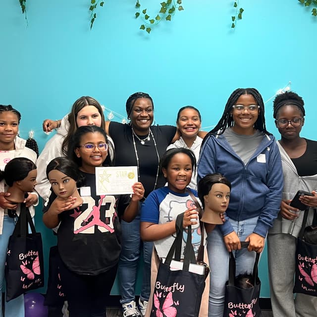 Teen Hair Care WorkShop at 360 Beauty Lounge in Fredericksburg, VA